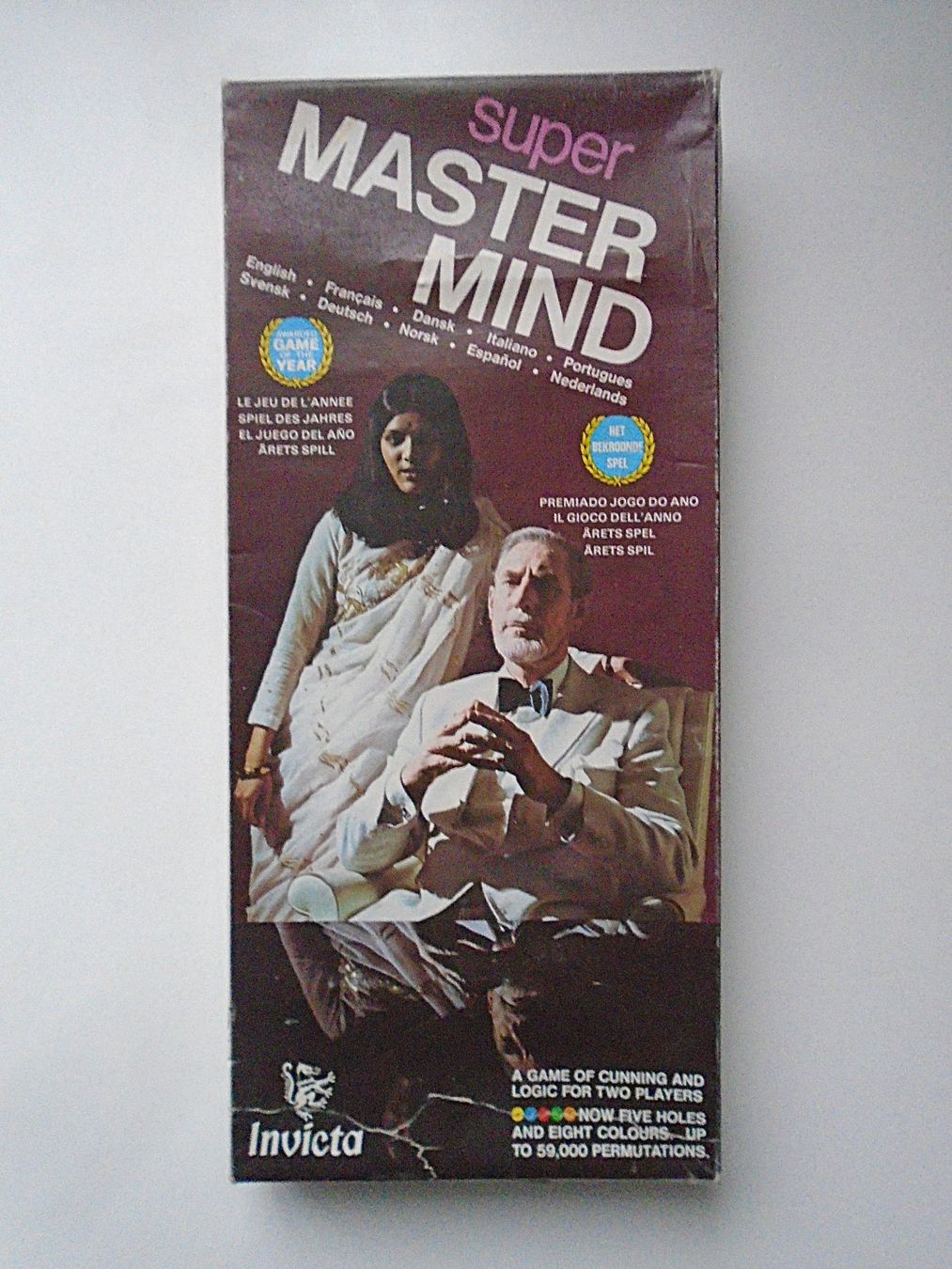 Invicta Spiele: SUPER Mastermind INVICTA - 8 Farben / Super Master Mind – Gebraucht aus Pfeffingen von Intertandem