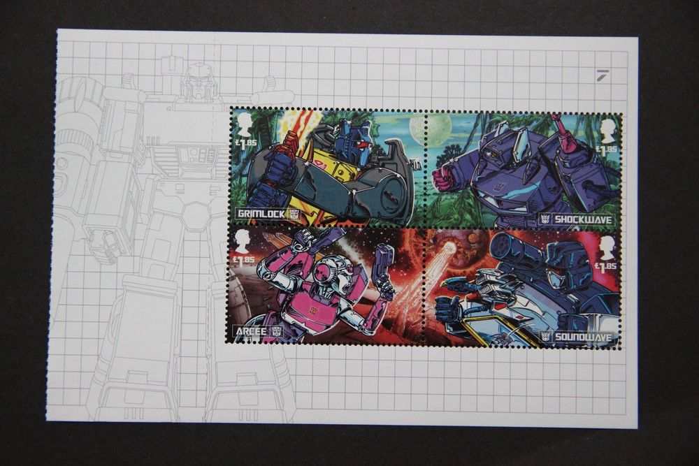Grossbritannien 2022 Transformers aus Markenheft II** Kaufen auf