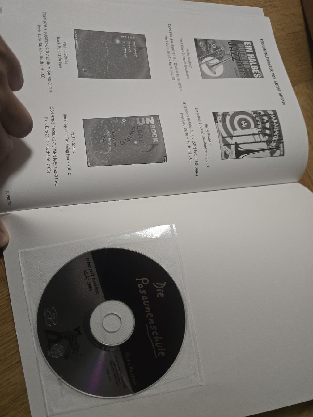 Libri: Die Posaunenschule von Heike Raubach inkl. CD – Usato da Zürich venduto da smbebaye 1