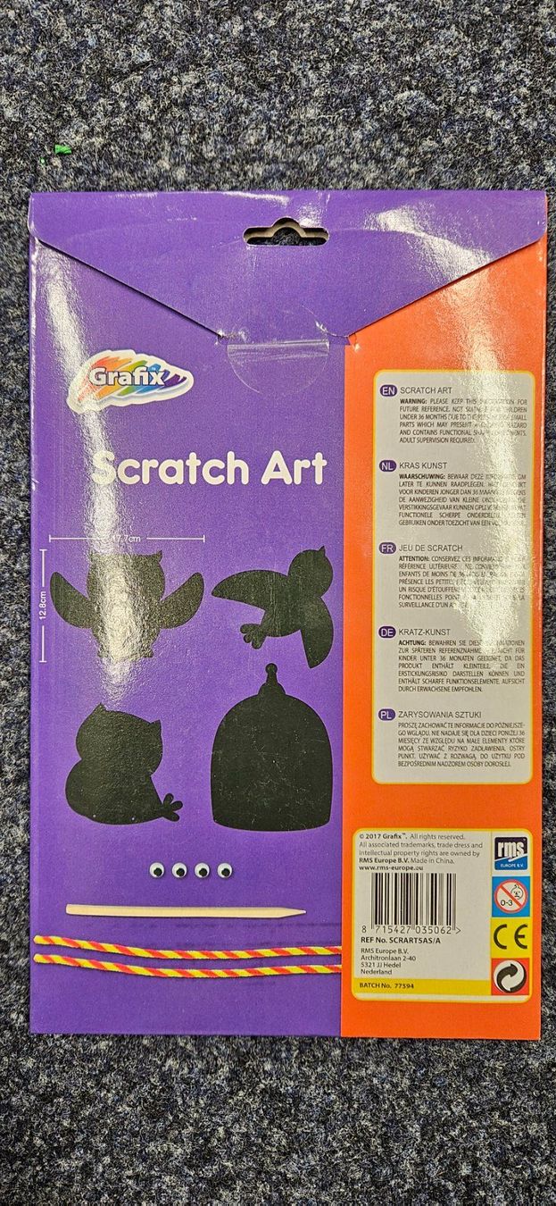 Kit bricolage: Set Scratch- Kratzbilder NEU – Nuovo e nell'imballaggio originale da Balgach venduto da silvia2030 1