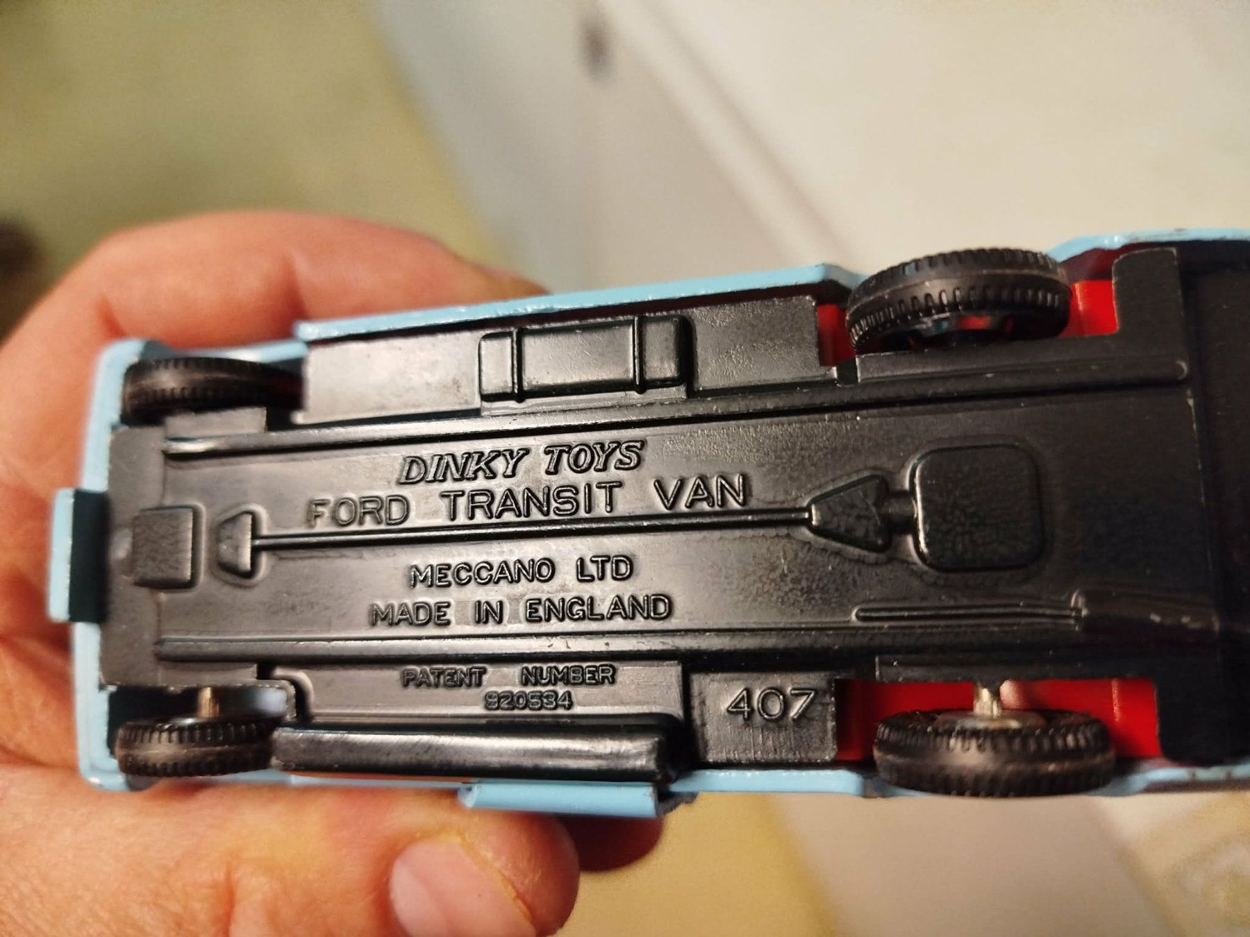 Dinky Toys Modellini d'auto: Dinky Toys Ford Transit Van – Usato da La Chaux-de-Fonds venduto da Emmaus2300CDF 7