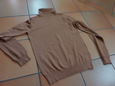 Rollkragenpullover H+M XS caramel neu