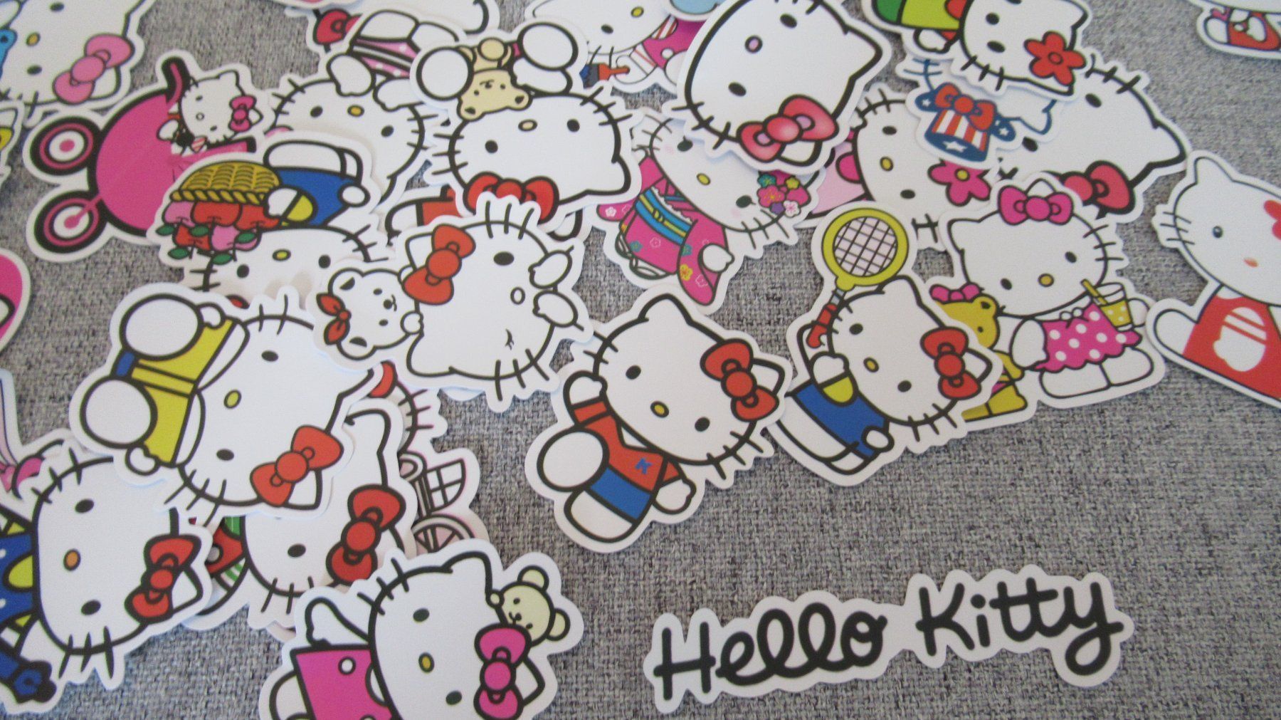 Sticker: 50 Hello Kitty Stickers / Aufkleber – Nuovo e nell'imballaggio originale da Zürich venduto da tanner83 1