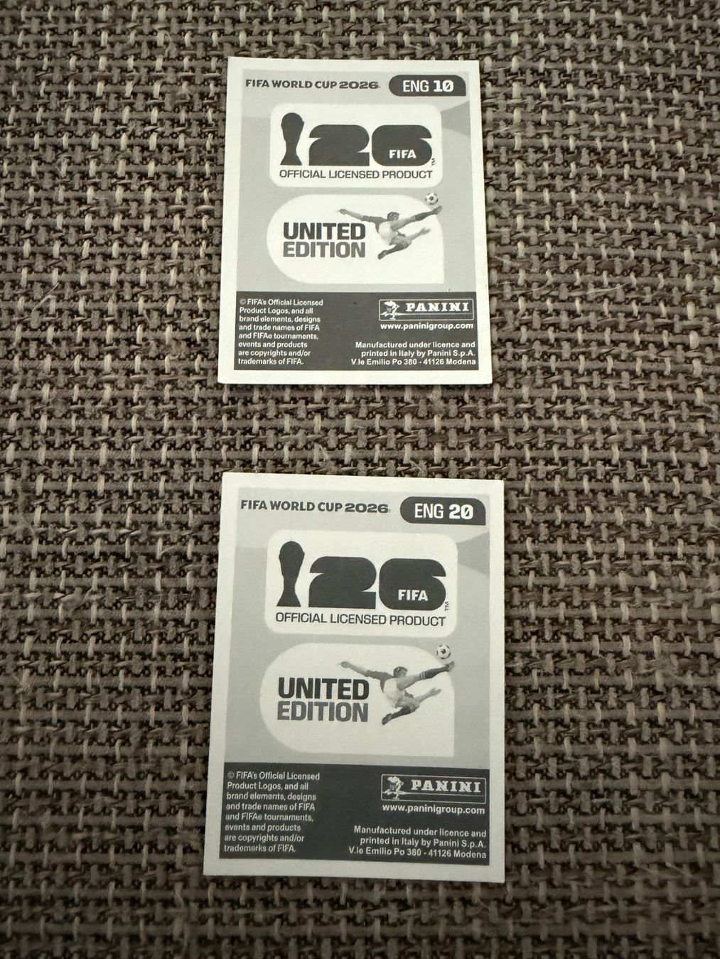 Panini Carte collezionabili: FIFA WM 2026 Panini ENG 10 / 20 – Usato da Egg b. Zürich venduto da pie_9jrw 1