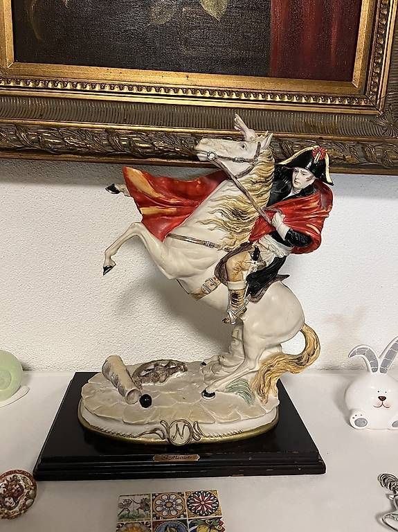 Sculture & Statue: Napoleon Bonaparte auf Pferd Statue – Usato da Adliswil venduto da itsasecret