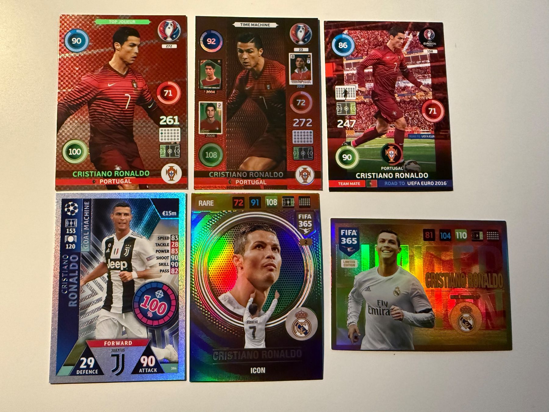 Panini Carte collezionabili: Cristiano Ronaldo Panini Kollektion – Usato da Zürich venduto da sta_hy6y