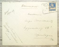 TR69 Enveloppe + Timbre Suisse 1929