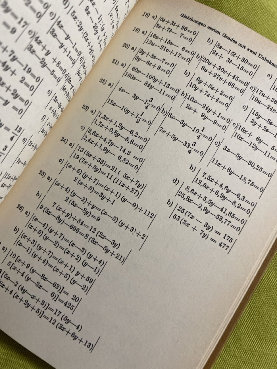 Livres: Algebra Aufgabensammlung Stäbli/Lehmann – D'occasion à Zürich par Belisimo 4