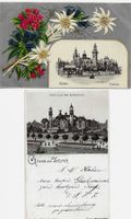 2 AK ZÜRICH TONHALLE 1898 + 1909