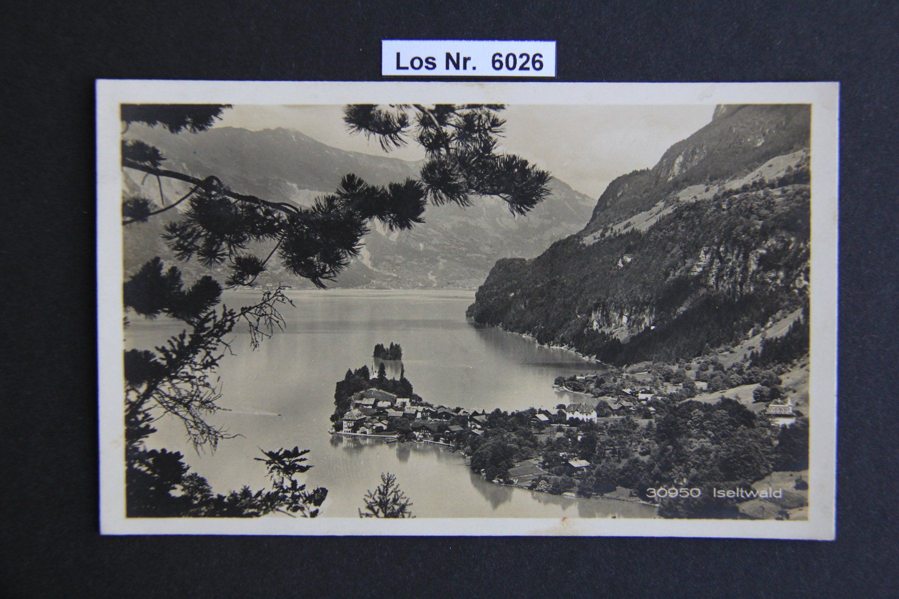 Cartoline postali: Ansichtskarte Iseltwald 20iger Jahre                Los 6026 – Usato da Volken venduto da jukon65