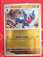 Toxicroak - Reverse Holo Pokemon Mega Evolution