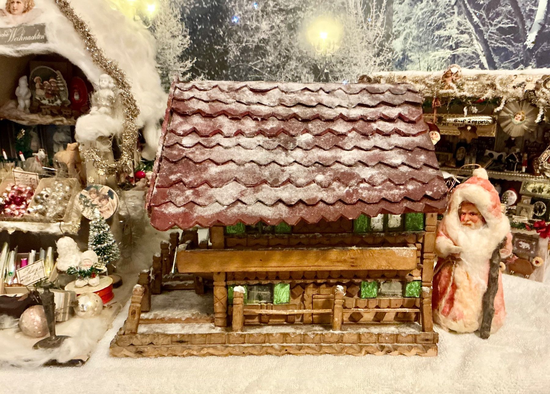 Toutes les décorations: URALTES HOLZHÄUSCHEN 1920 – D'occasion à Zell LU par Silvermemory 2