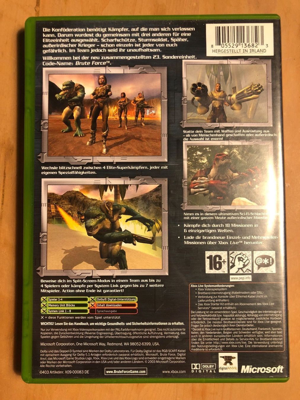 Microsoft Giochi: Brute Force für Xbox – Usato da Kestenholz venduto da Mad18 1