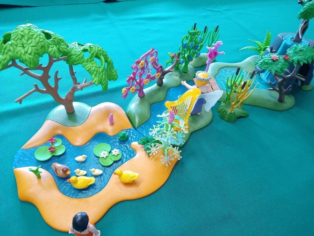 Playmobil Elfen mit Fluss und Wasserfall (Gebraucht) in Safnern für CHF ...