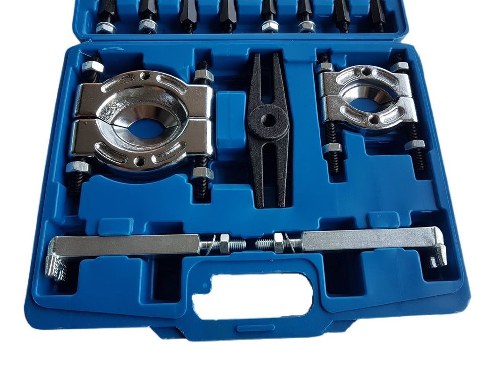 3-Armiger Lagerabzieher Set - 75/100/150mm, Für Kugellager & Zahnräder, Innen/Außen Abzieher