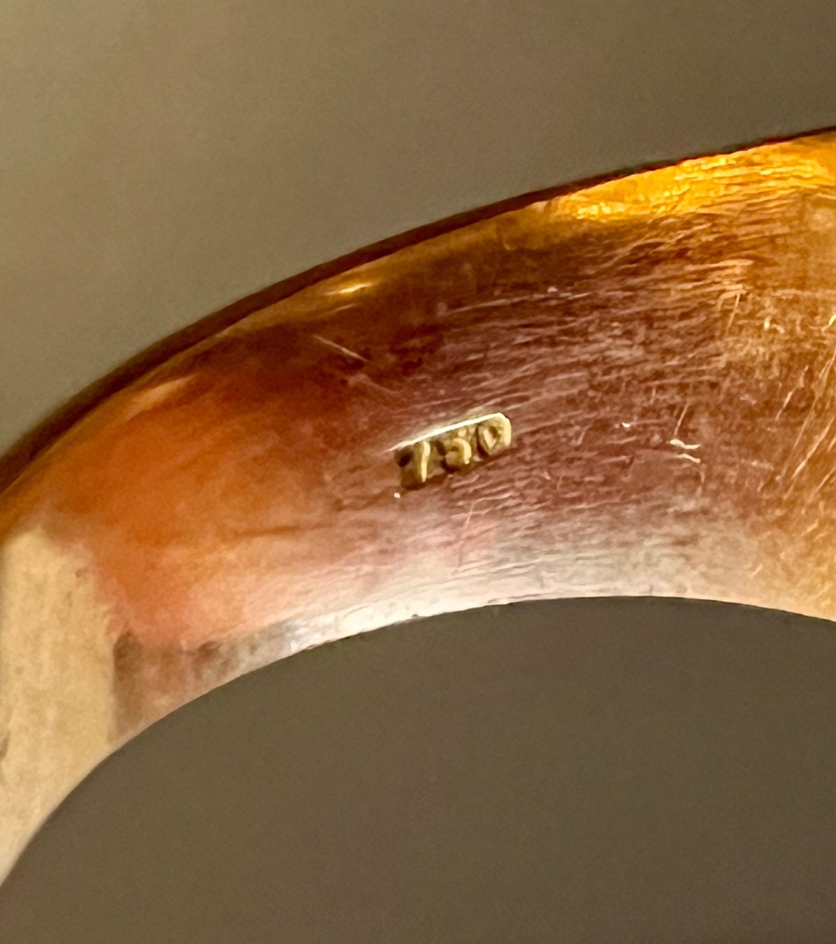 Ringe: Gold-Ring 18 K mit Emaille – Gebraucht aus Chur von Penting1935 5