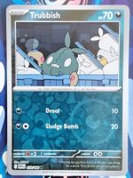 Trubbish - Reverse Holo Pokemon White Flare - #7.5