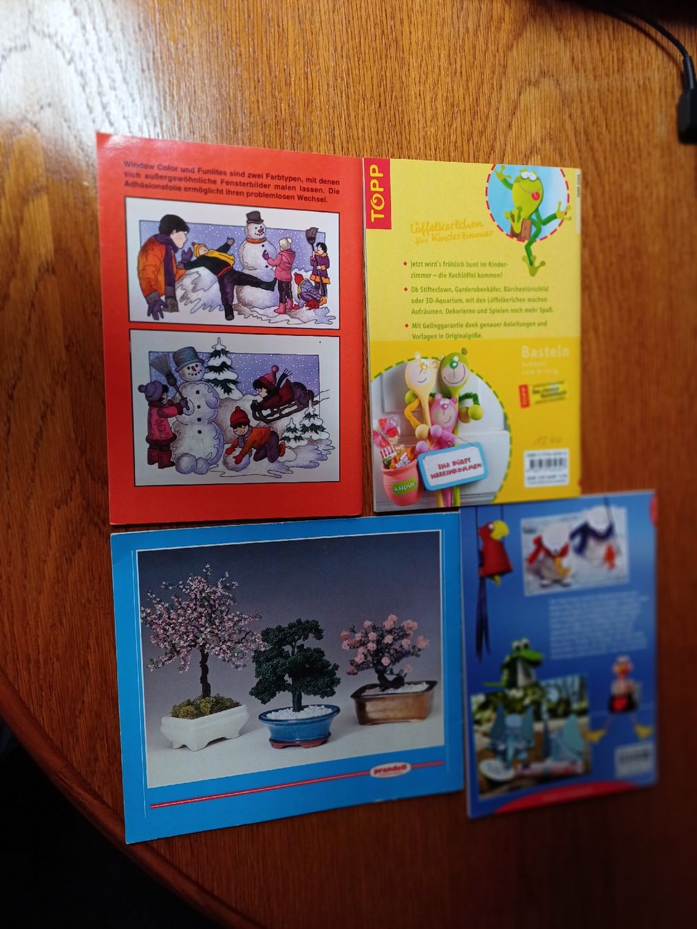Bücher: 4 Bastelbüchlein – Neu (gemäss Beschreibung) aus Gächliwil von lesidees 1