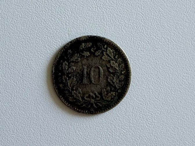 Toutes les monnaies: 10 Rappen 1851 – D'occasion à Münsingen par Olsek01 1