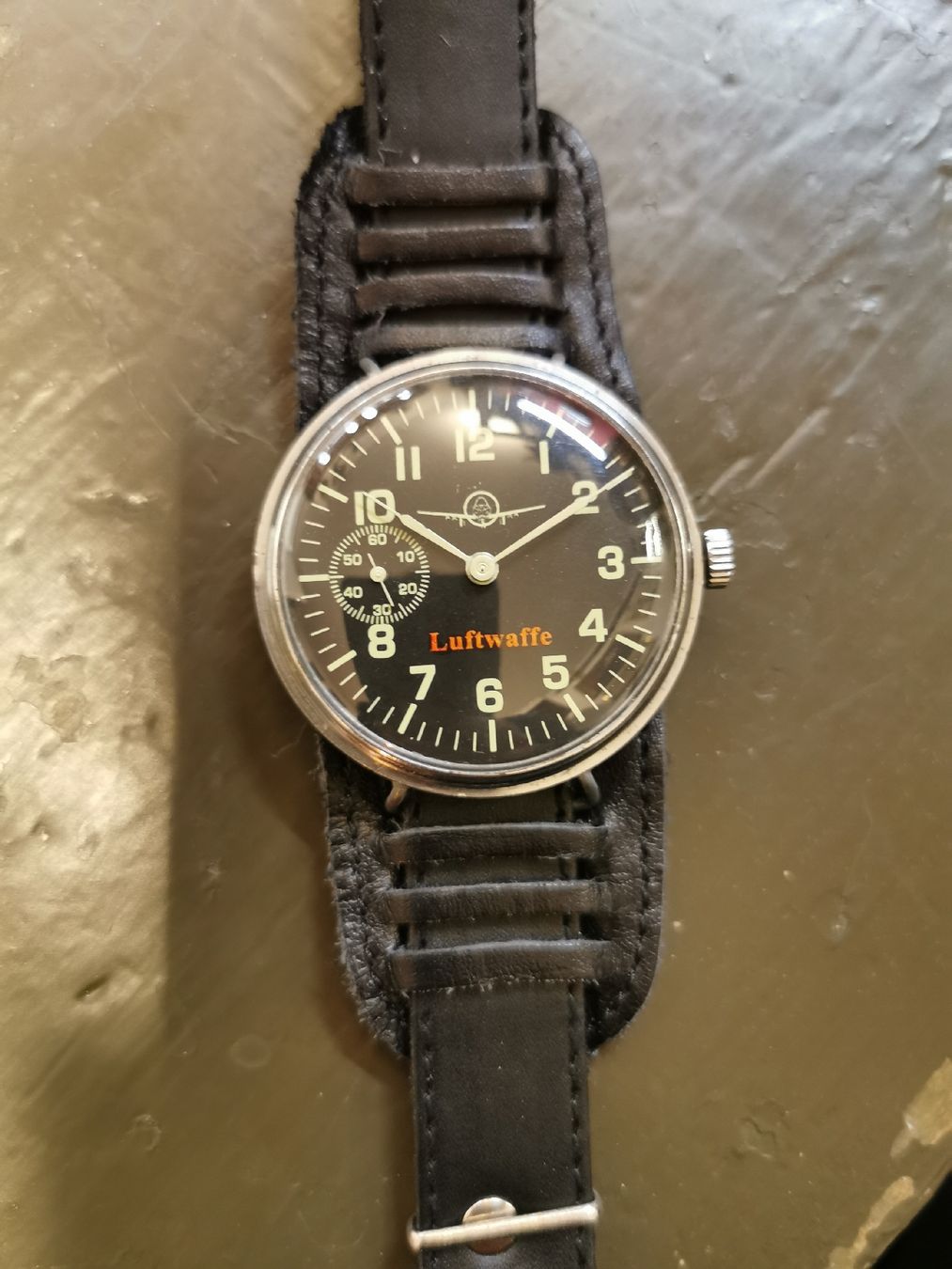 Orologi: Montre mécanique Luftwaffe – Usato da La Place (Ayent) venduto da s4c4