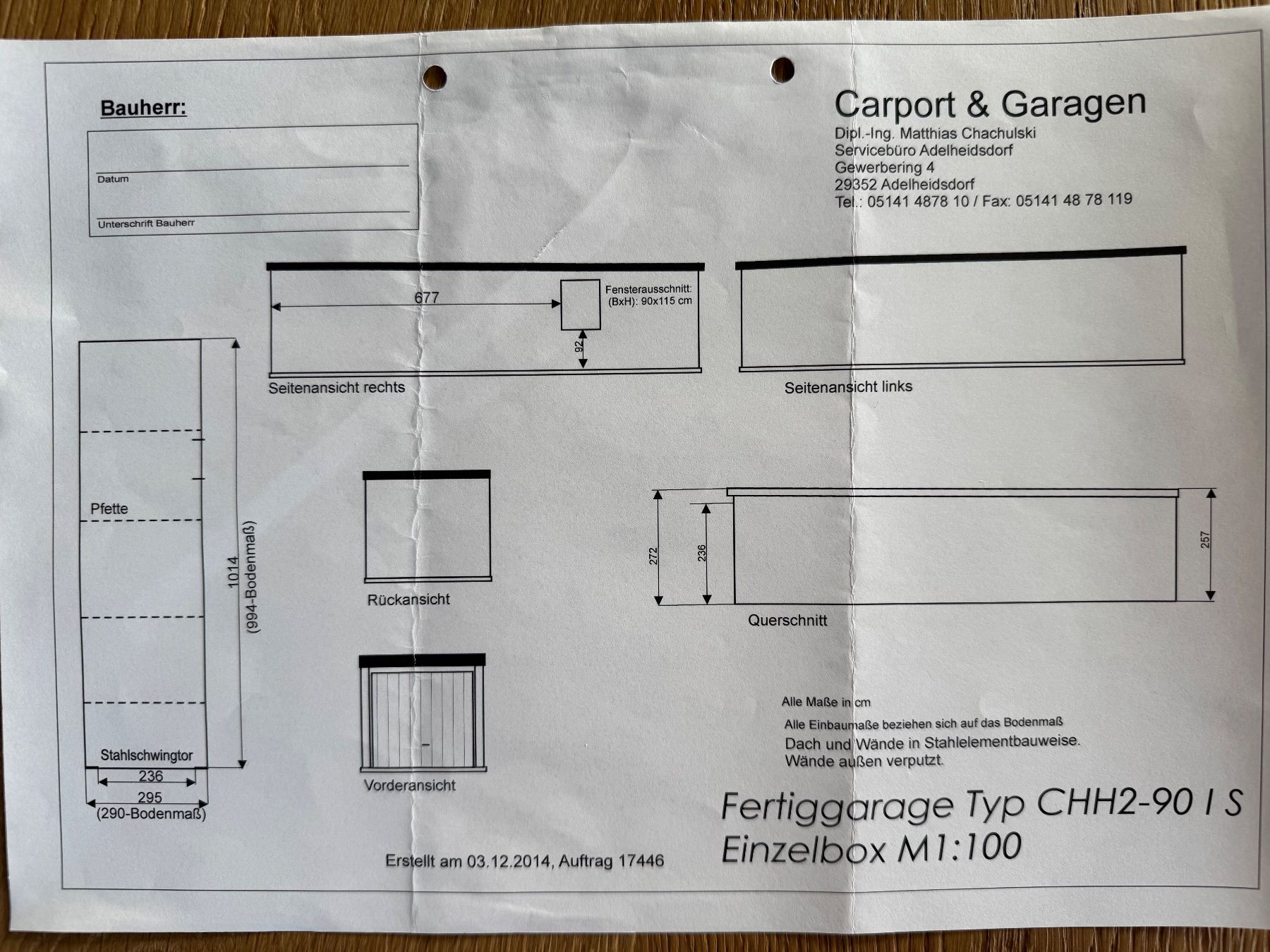 Rifugi: Fertiggarage in Stahlelement-Systembauweise – Usato da Mörschwil venduto da Y.Eberle 8