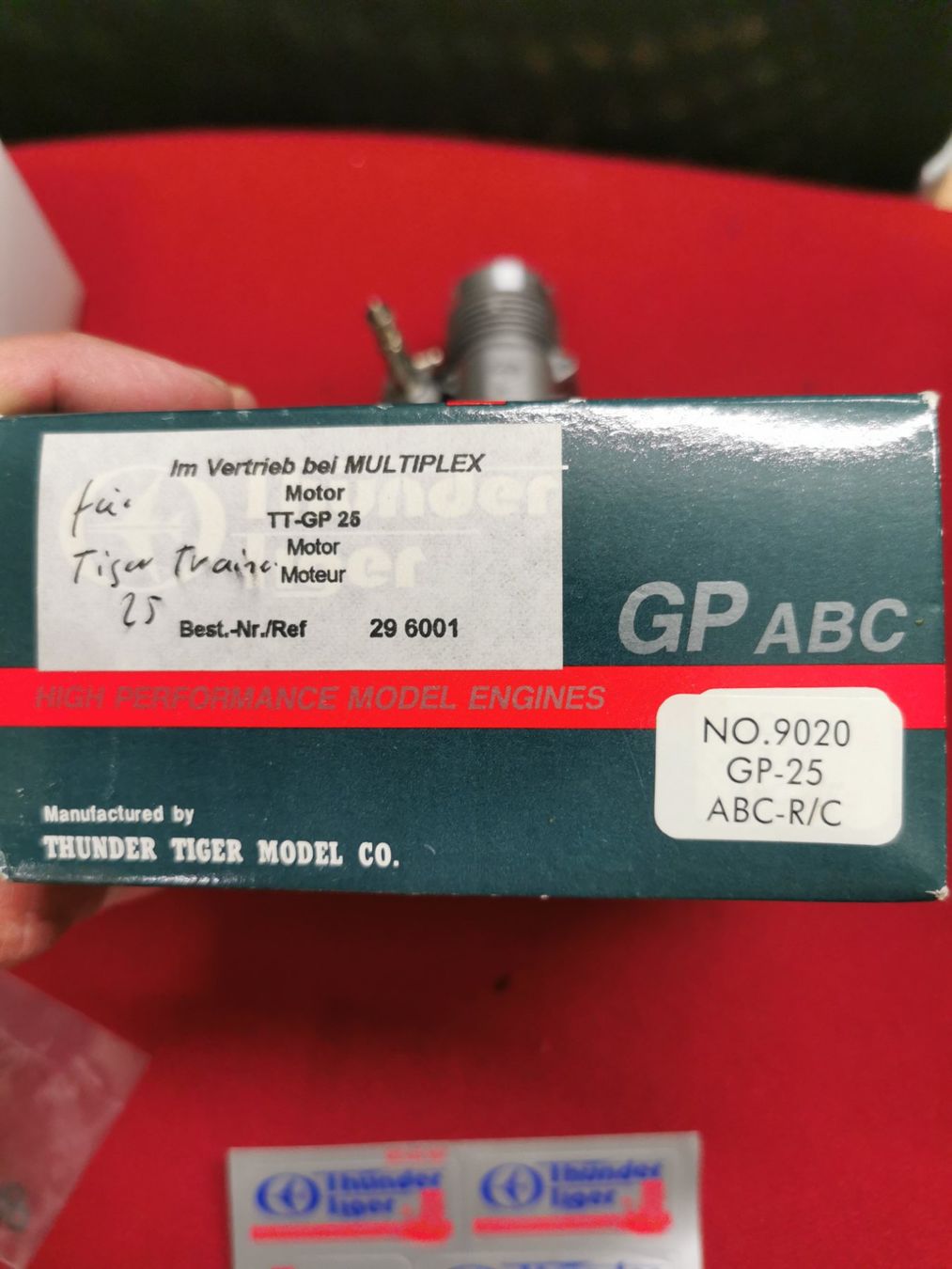 Motori: Thunder Tiger GP ABC 25 High Performance Motor, Neu! – Nuovo e nell'imballaggio originale da Niederlenz venduto da Chevy_V8 4