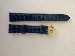 Leder uhrarmband 16mm