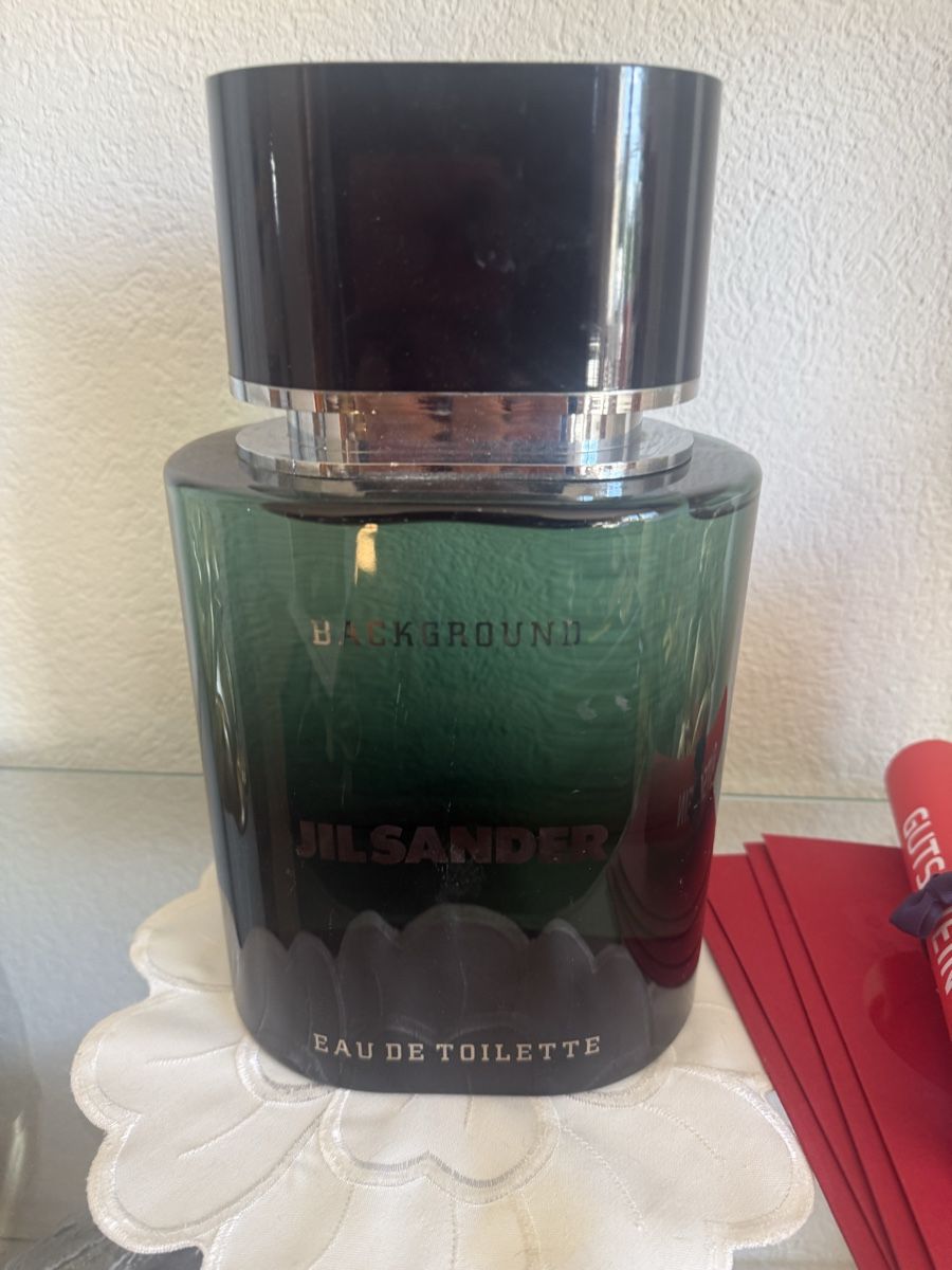 Altro in Stoviglie & Bicchieri: Jil Sander Background EdT   Parfüm Deko Flasche gross – Nuovo (secondo la descrizione) da Wynau venduto da Ziegler_Secondhand 1