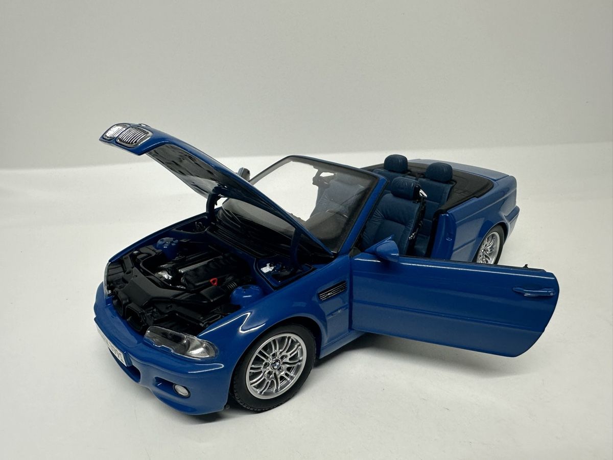 Kyosho Modellini d'auto: BMW M3 E46 Cabriolet 1:18, blau, KYOSHO – Usato da Zofingen venduto da rf9_x2xt 8