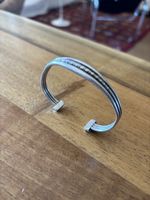 Vintage Armreif, Silber, Unikat
