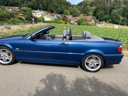 BMW 330Ci Cabrio blau Top Zustand