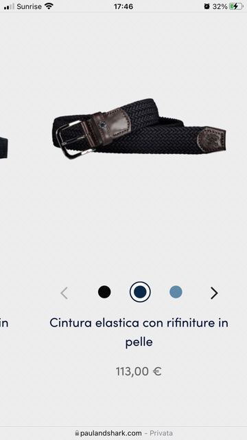 Gürtel: Cintura Paul Shark Mis.130 – Gebraucht aus Davesco-Soragno von dvf_7h6d 4