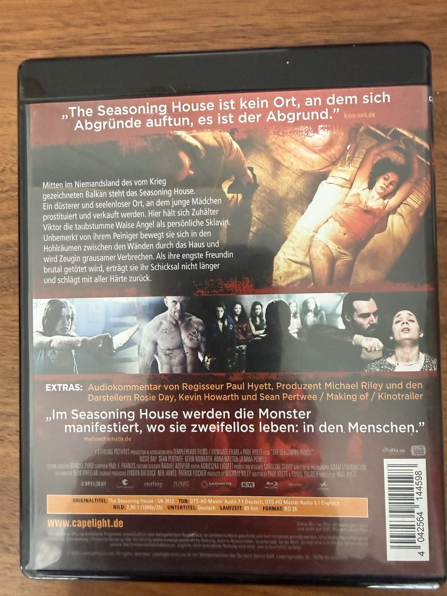 Alle DVDs: The Seasoning House Blu Ray – Gebraucht aus Dübendorf von CellarSeller 1