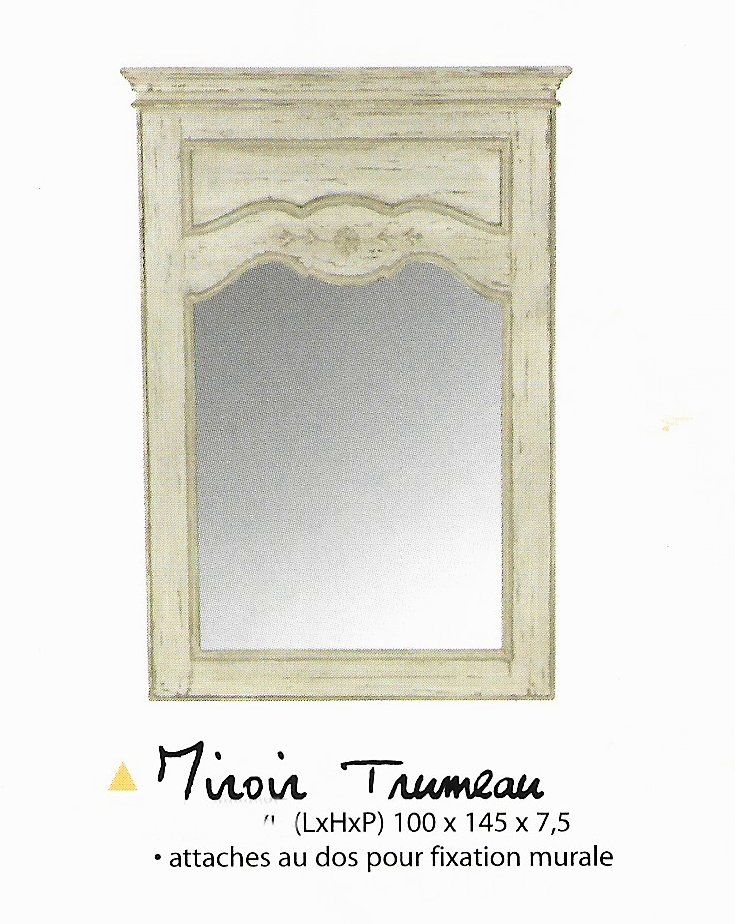 Specchi: Schöner Shabby Chic Trumeau Spiegel – Usato da Küsnacht ZH venduto da saluki12 4