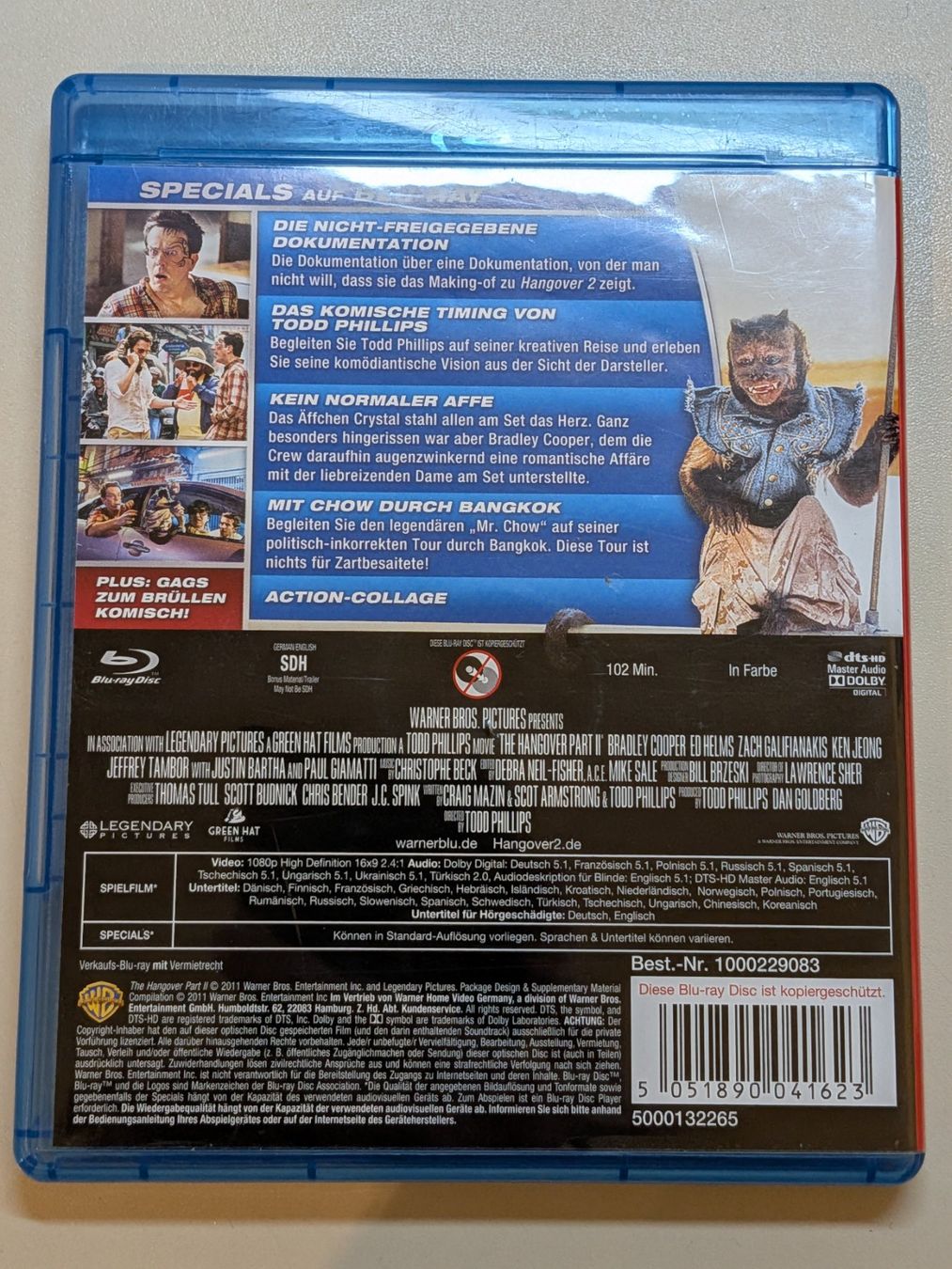 Tutti i DVDs: Hangover 2 [Blu-ray] – Usato da Port venduto da gecotom 1