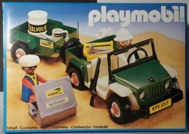 Playmobil 3532 Geländewagen mit Anhänger von 1981