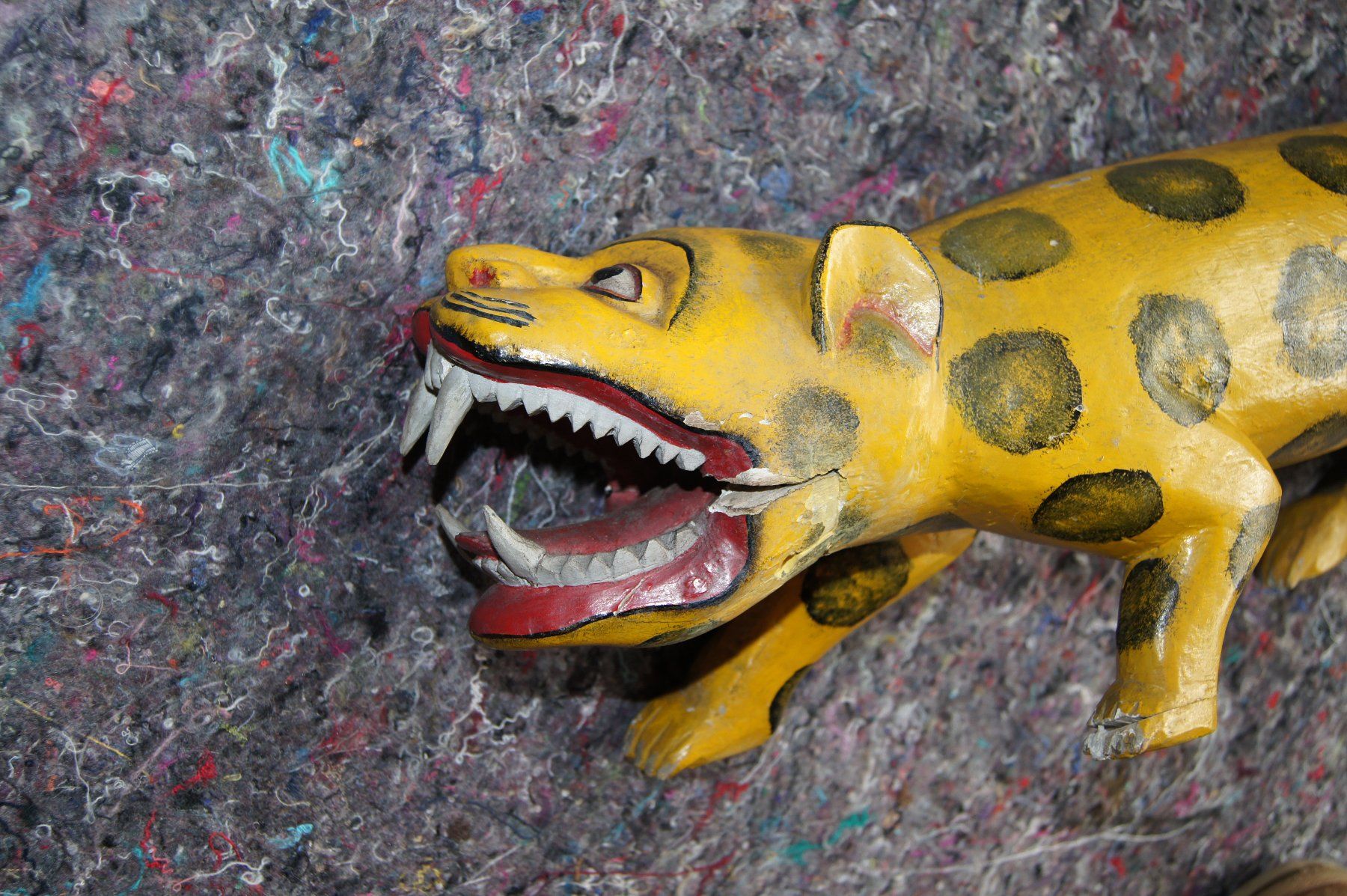 Sculture & Statue: Langer, antiker Jaguar oder Leopard - Indien? Mexiko? – Usato da Geroldswil venduto da ARTEFACTO 5