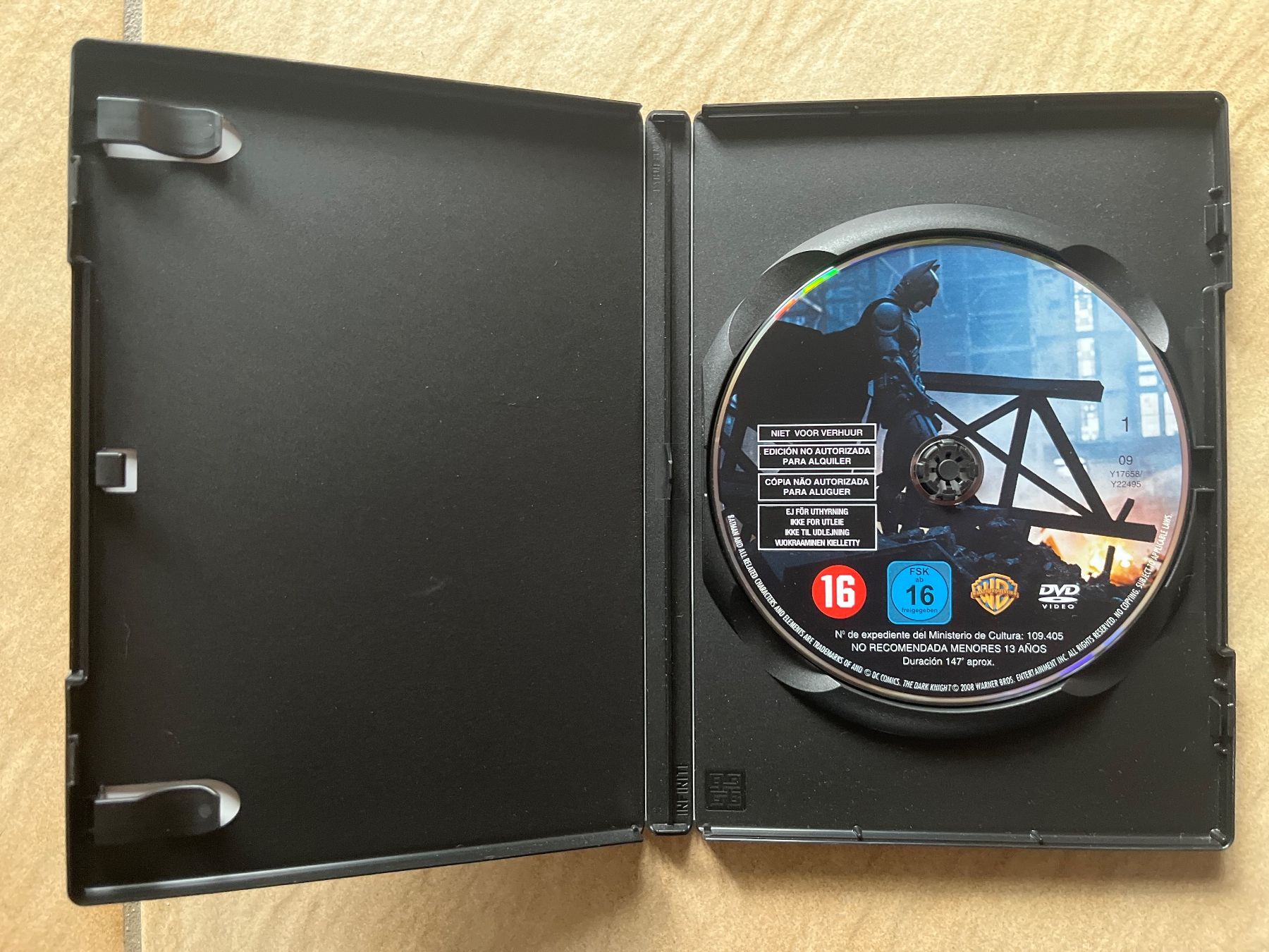 Alle DVDs: DVD Batman The Dark Knight auf deutsch – Gebraucht aus Vernayaz von Darkfrost 2