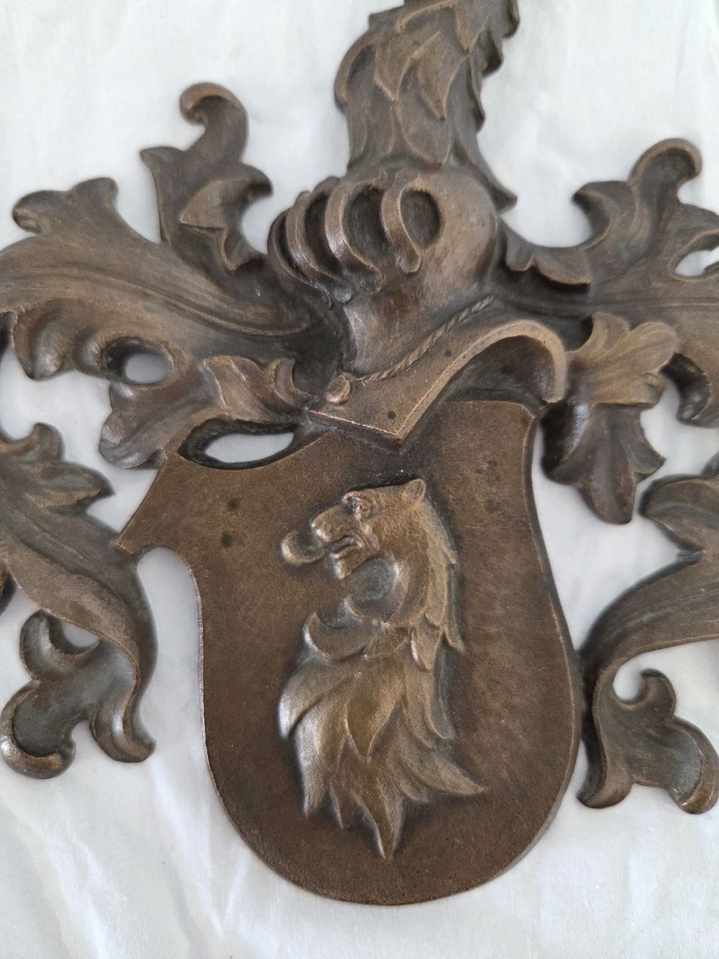 Sculture & Statue: Wappenschild Bronze  – Usato da Dietikon venduto da Allegra34 7