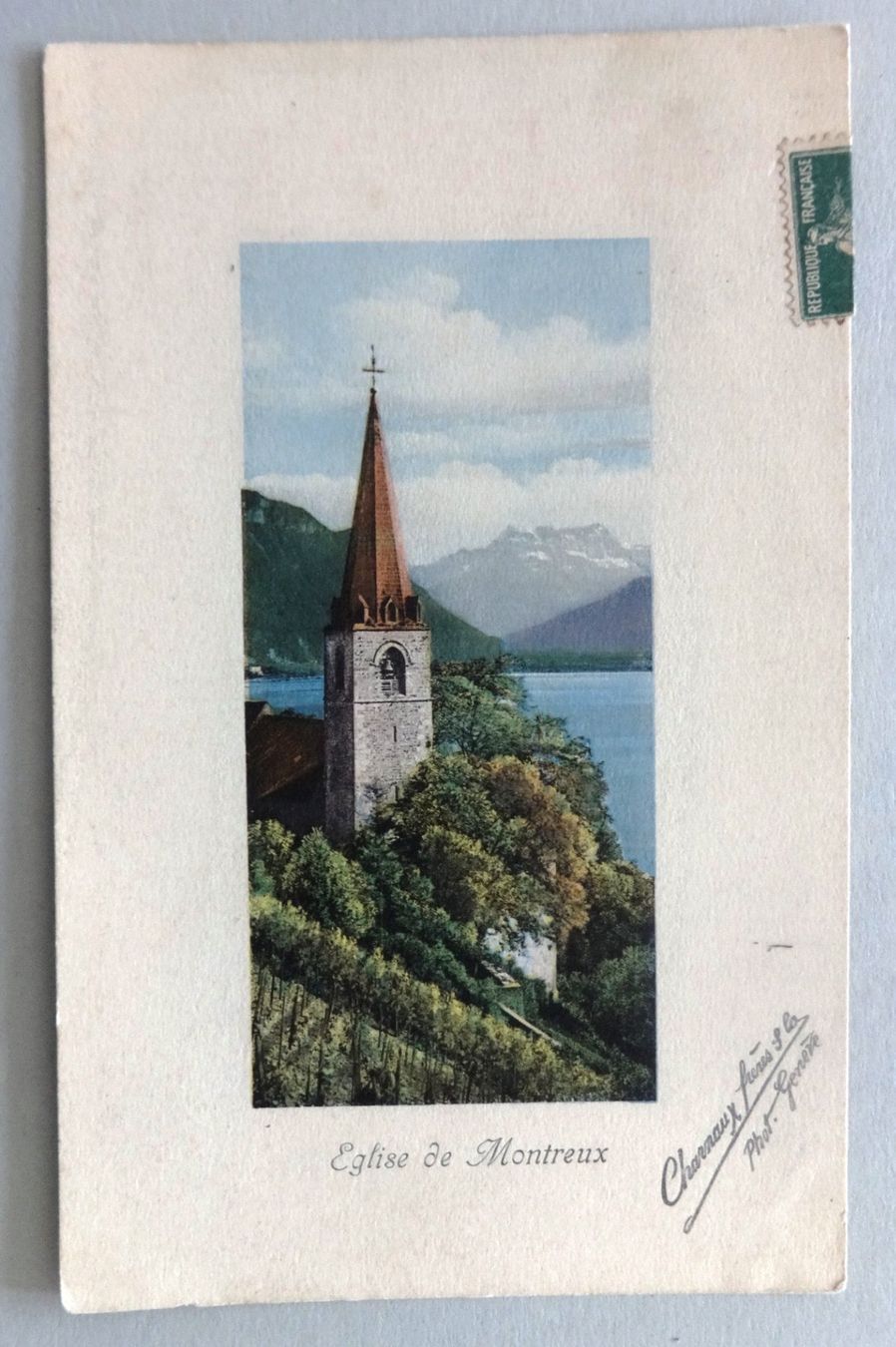 Cartes postales: Eglise de Montreux – D'occasion à Fétigny par Billy2miny