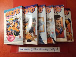 Naruto Mangas Band 1, 3, 4, 5, 9 und 10, Zustand gut