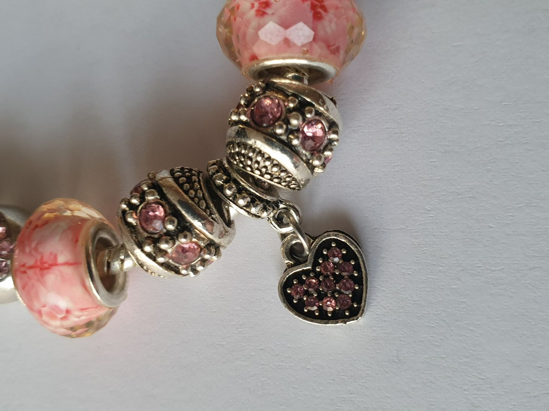 Bracciali & Braccialetti: Armkette rosa Modeschmuck – Usato da Mörschwil venduto da spirspi 1