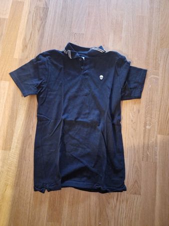 Poloshirt Schwarz - Gr S - VANS