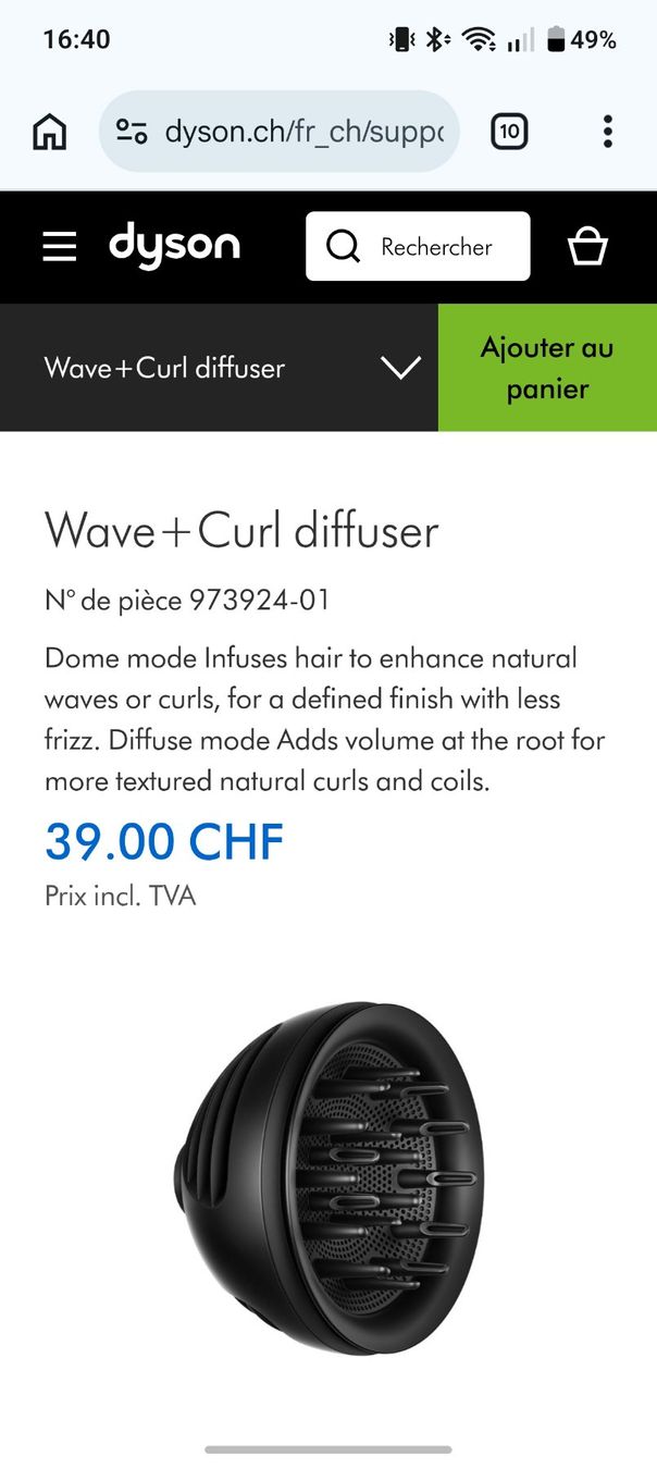 Diffusori di oli essenziali: Diffuser dyson – Nuovo e nell'imballaggio originale da Wabern venduto da ingenio3972 2