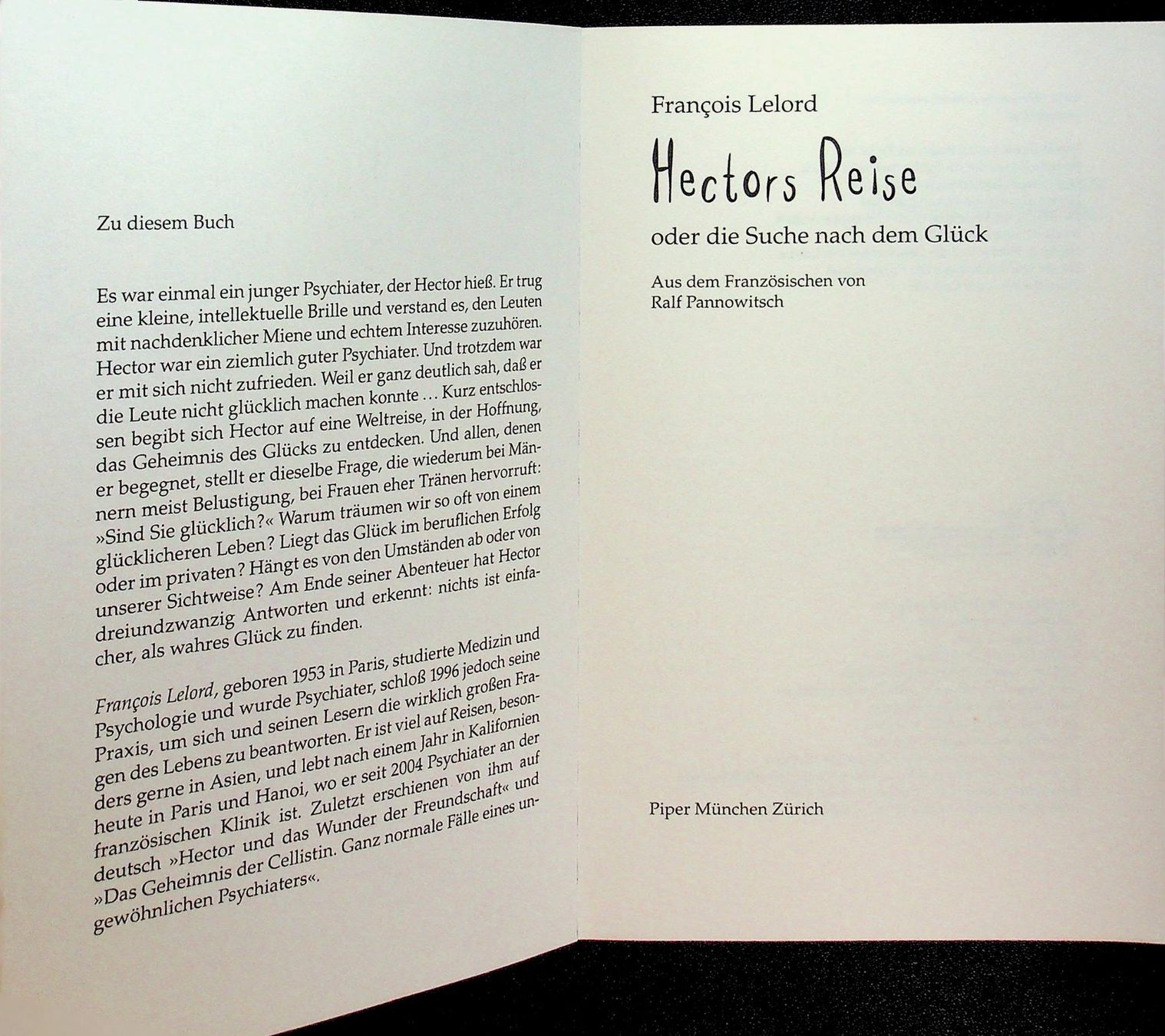 Libri: F. Lelord Hectors Reise oder die Suche nach dem Glück – Usato da Reitnau venduto da Zaomir 2