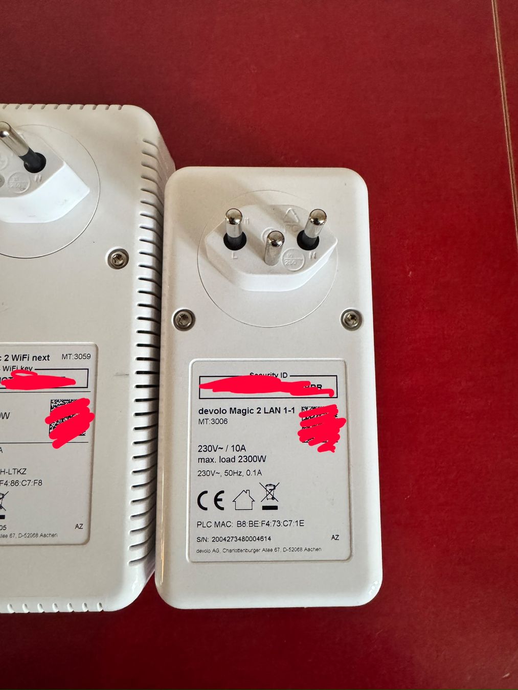 Devolo Wlan: devolo Magic 2 / Mesh WiFi 2 Powerline-Set – 4 Adapter, 2400 – Gebraucht aus Basel von TillyVanillly 5