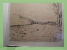 Original Zeichnung von Ernst Heller, Eglisau