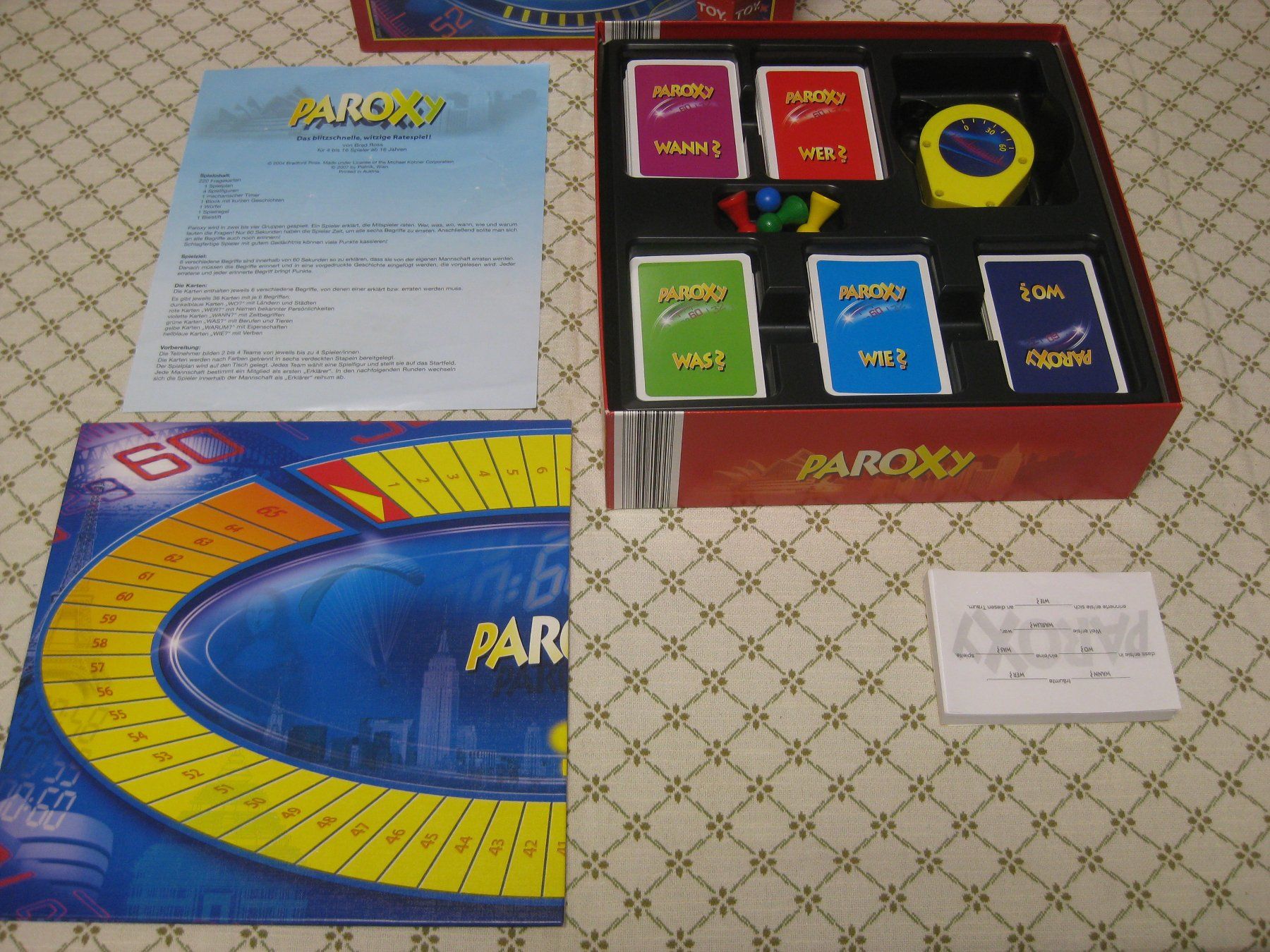 Jeux: Brettspiel PAROXY / Alter +16-99 – D'occasion à Münchenbuchsee par neuwertig-gespart 1
