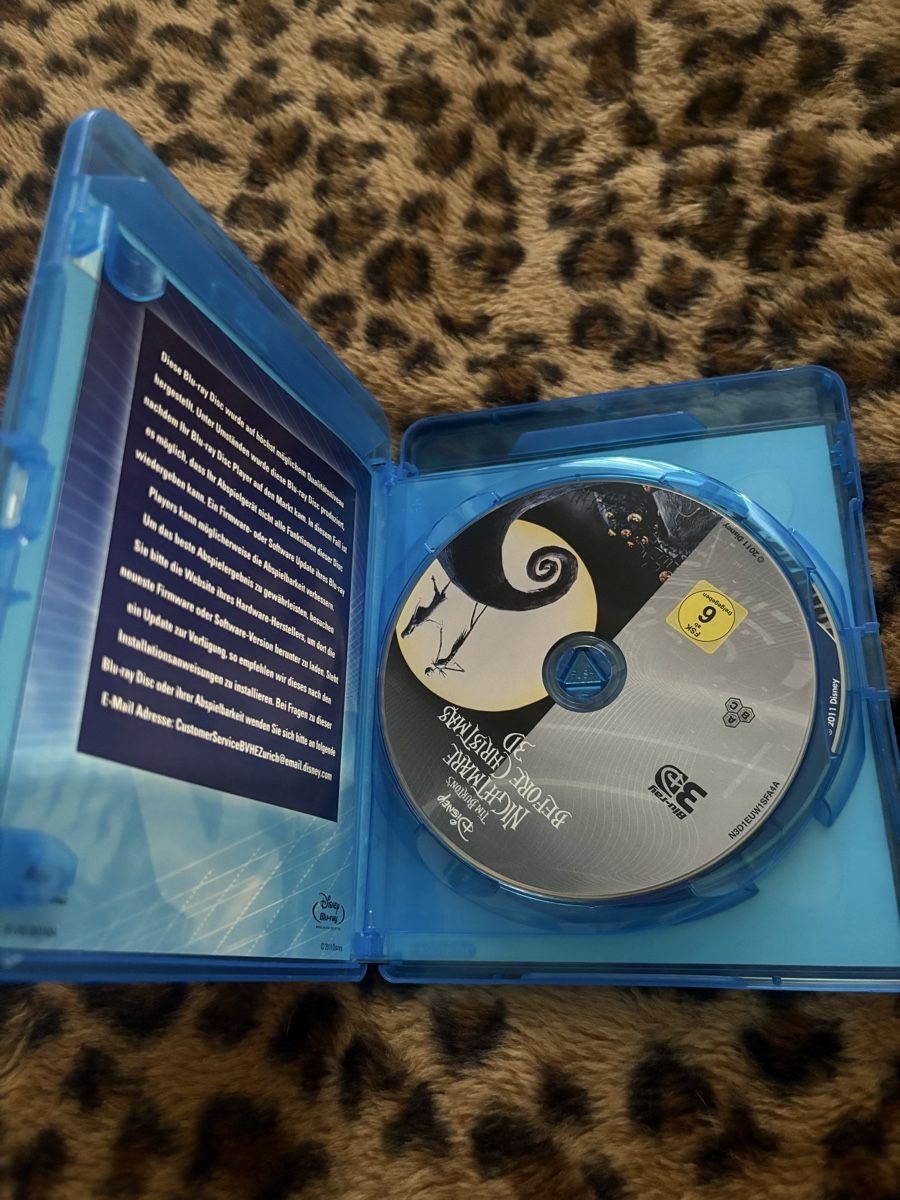Alle DVDs: Nightmare Before Christmas 3D Blu-ray + Blu-ray (2-Disc Set) – Gebraucht aus Winterthur von nik_pr58 1