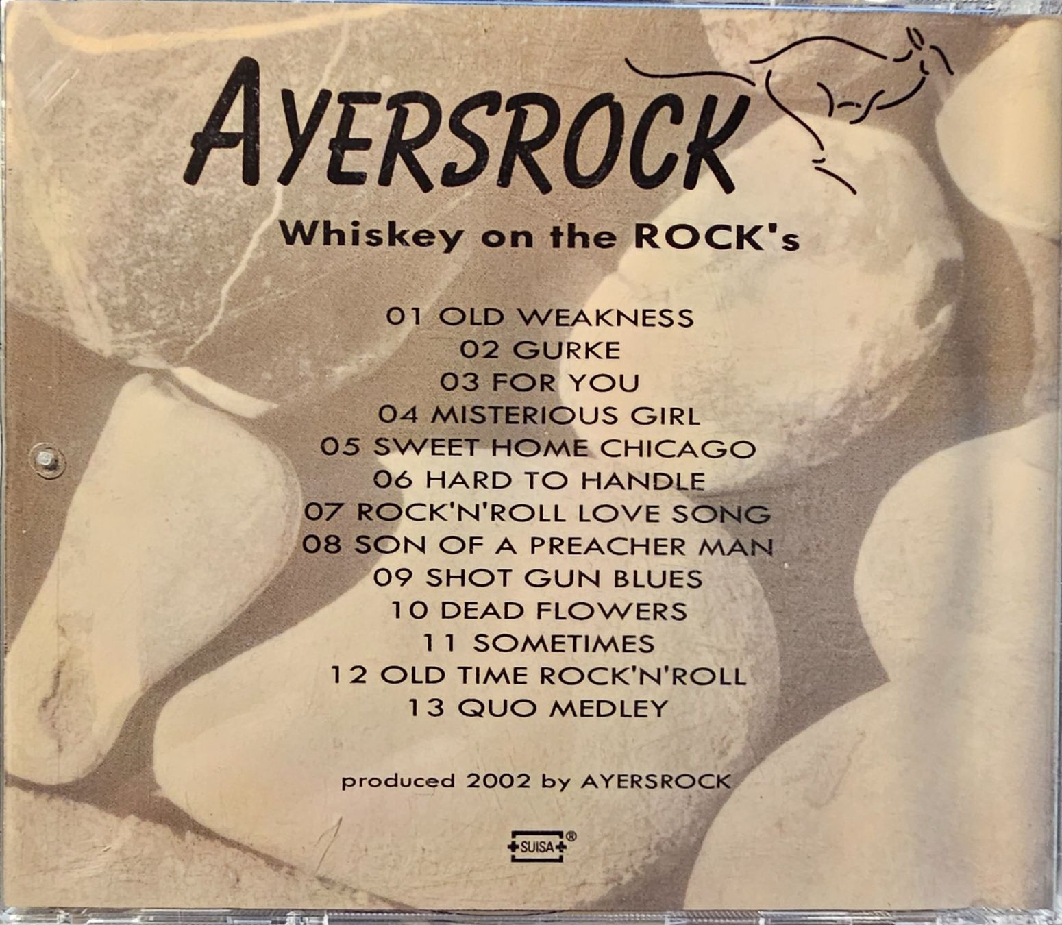 CDs: Ayersrock - Whiskey on the Rock's – Gebraucht aus Wahlen b. Laufen von Cg10 1